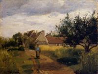 Pissarro, Camille - Entrance to a Village